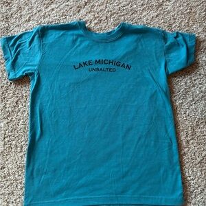 🎆🎇3for$9 Lake Michigan Unsalted Kids blue T-Shirt